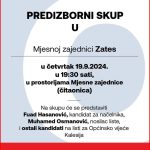 Predizborni skup SDP-a večeras na Zatesu